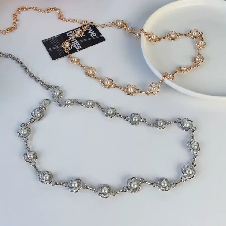 Elegant Metal Waist Chain Belt for Women | Fashion Body Chain Dress Accessory