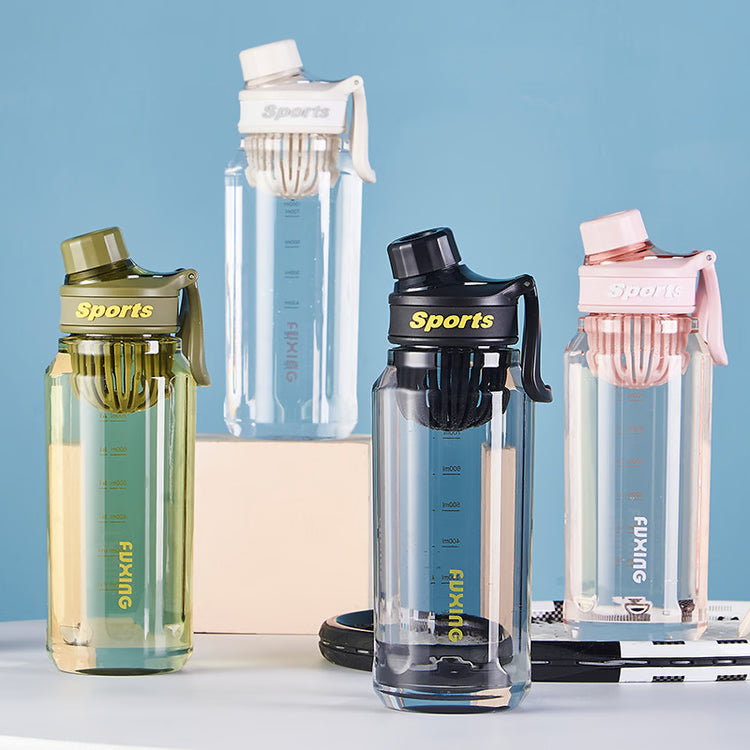 Portable Drinkware with Lifting Handle, Sports Water Bottle for Outdoor Travel, Korea Water Bottles