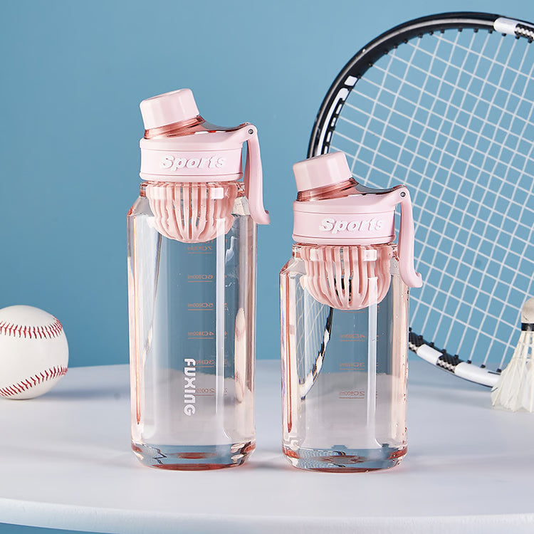 Portable Drinkware with Lifting Handle, Sports Water Bottle for Outdoor Travel, Korea Water Bottles