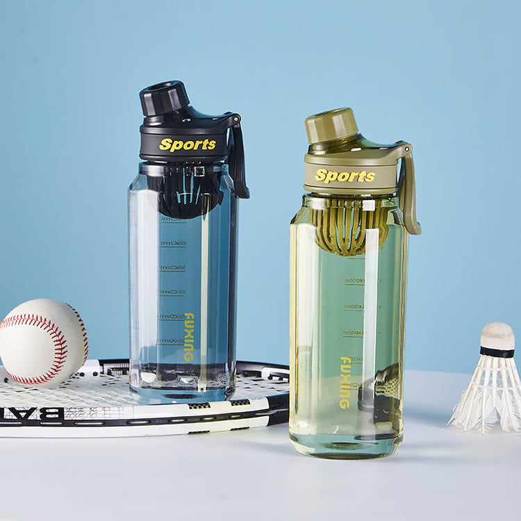 Portable Drinkware with Lifting Handle, Sports Water Bottle for Outdoor Travel, Korea Water Bottles
