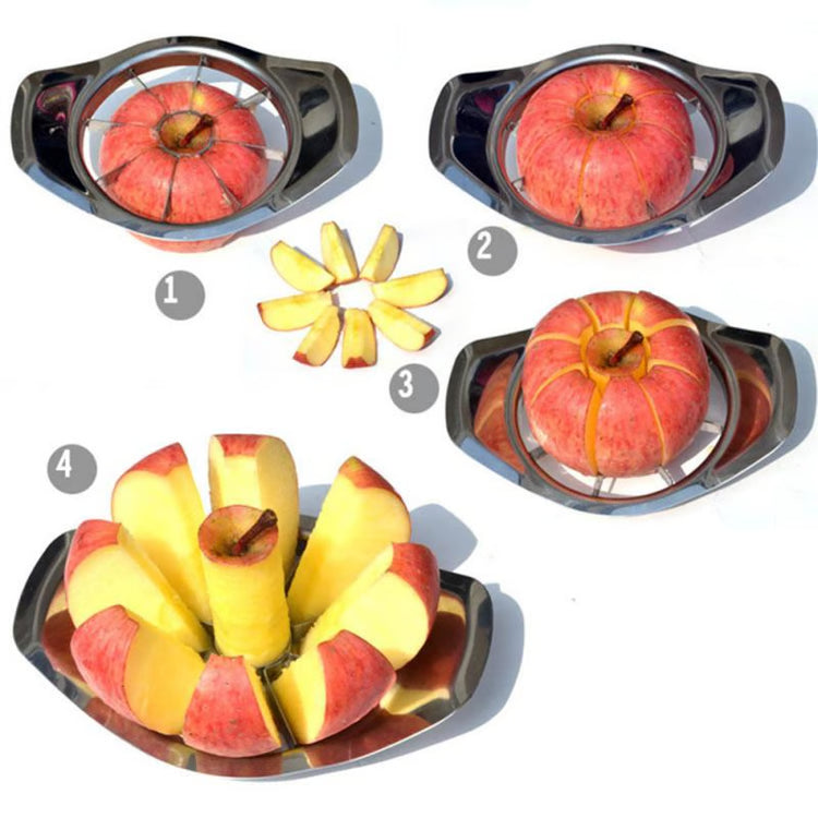 Stainless Steel Apple Cutter Slicer | Kitchen Gadgets for Easy Fruit & Vegetable Cutting