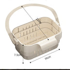 Kitchen Hanging Sink Drain Basket Food Strainer & Kitchen Sink Organizer